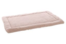 Dog mat rectangular Jacquard taupe - 100,5 x 63,5 x 2 cm (PCB1FLJR-5) (1)