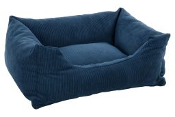 Dog bed Celeste dark blue - 65 x 50 x 20 cm (PCB2FLCP-1) (1)