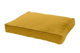 Lounge cushion Madison Velours yellow L (1)