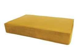 Orthopedic cushion Madison velvet yellow S (PCB4MAOK-S) (1)