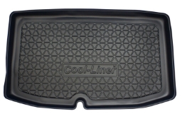 Boot mat suitable for Peugeot 106 (I - II) 1991-2004 3 & 5-door hatchback Cool Liner anti slip PE/TPE rubber (PEU116TM-C) (1)