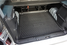Renault Trafic II Combi 2014- trunk mat anti slip PE/TPE rubber (REN3TRTM)