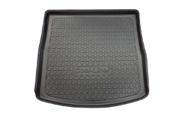 Boot mat suitable for Seat Leon ST (5F) 2014-2020 wagon Cool Liner anti slip PE/TPE rubber (SEA4LETM-C) (1)