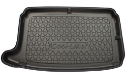 Boot mat suitable for Volkswagen Polo V (6R - 6C) 2009-2017 3 & 5-door hatchback Cool Liner anti slip PE/TPE rubber (VW6POTM-C) (1)