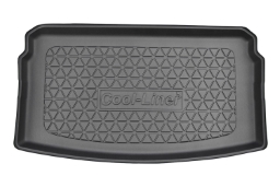 Boot mat suitable for Volkswagen Polo VI (AW) 2017-> 5-door hatchback Cool Liner anti slip PE/TPE rubber (VW8POTM-C) (1)