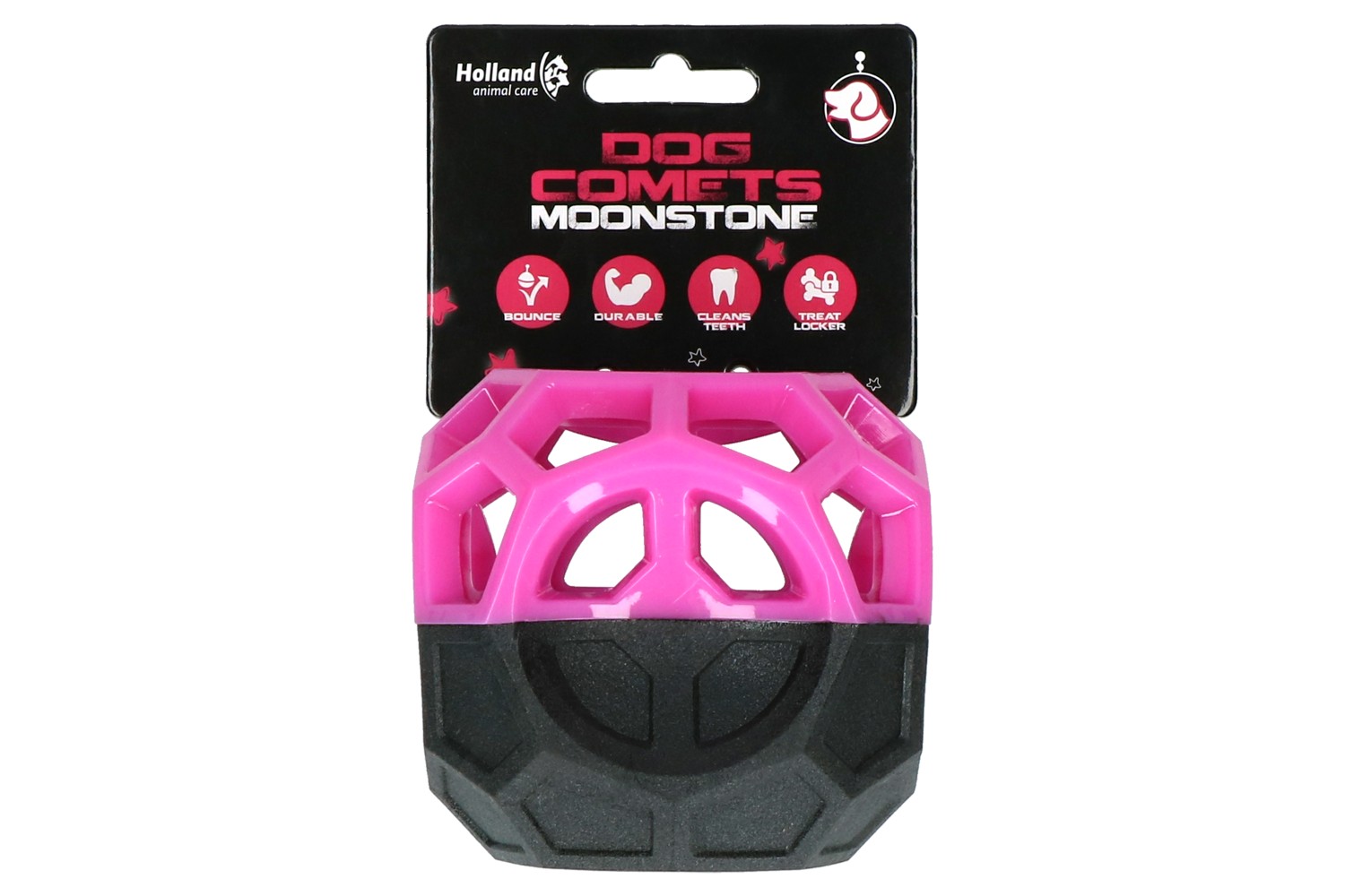 Cube à friandises Dog Comets Moonstone rose
