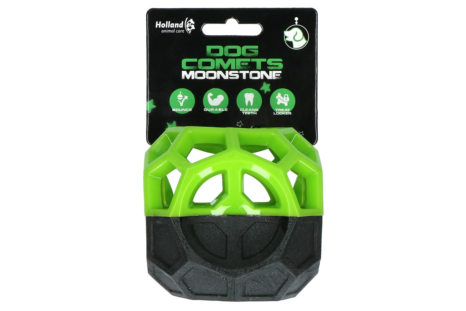 Cube à friandises Dog Comets Moonstone vert