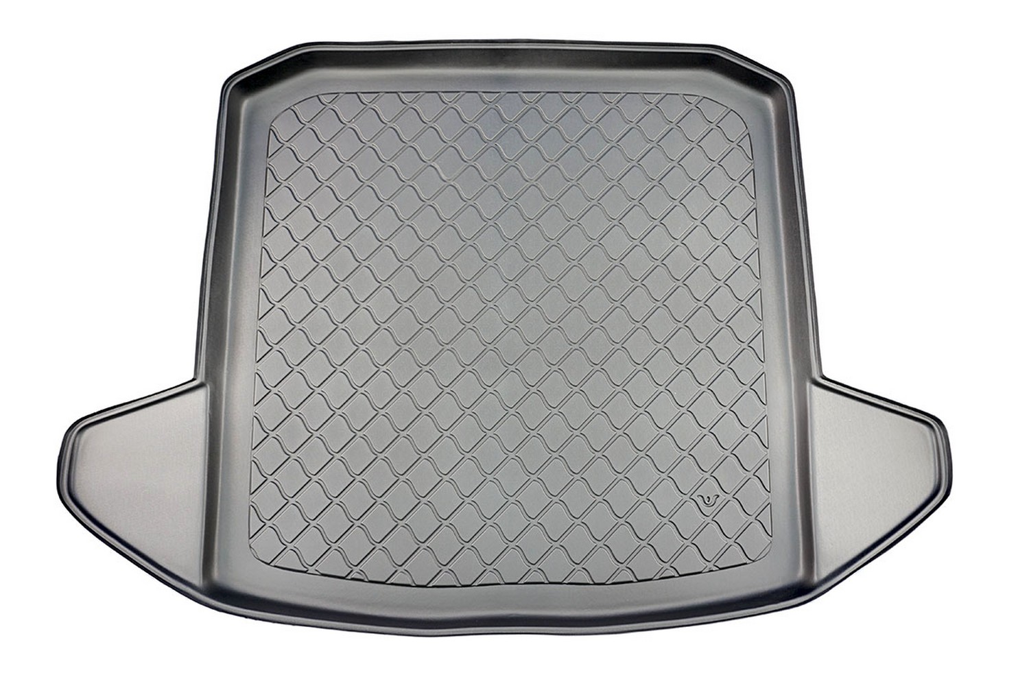 Kofferbakmat geschikt voor Skoda Fabia I (6Y) 2000-2007 4-deurs sedan Guardliner anti-slip PE/TPE rubber