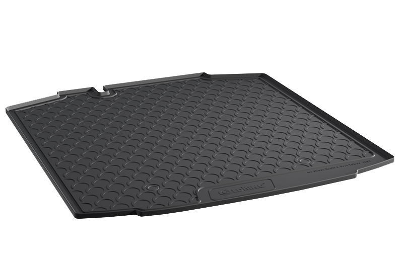 Boot mat suitable for Skoda Rapid (NH3) 2012-2019 5-door hatchback anti slip Rubbasol rubber
