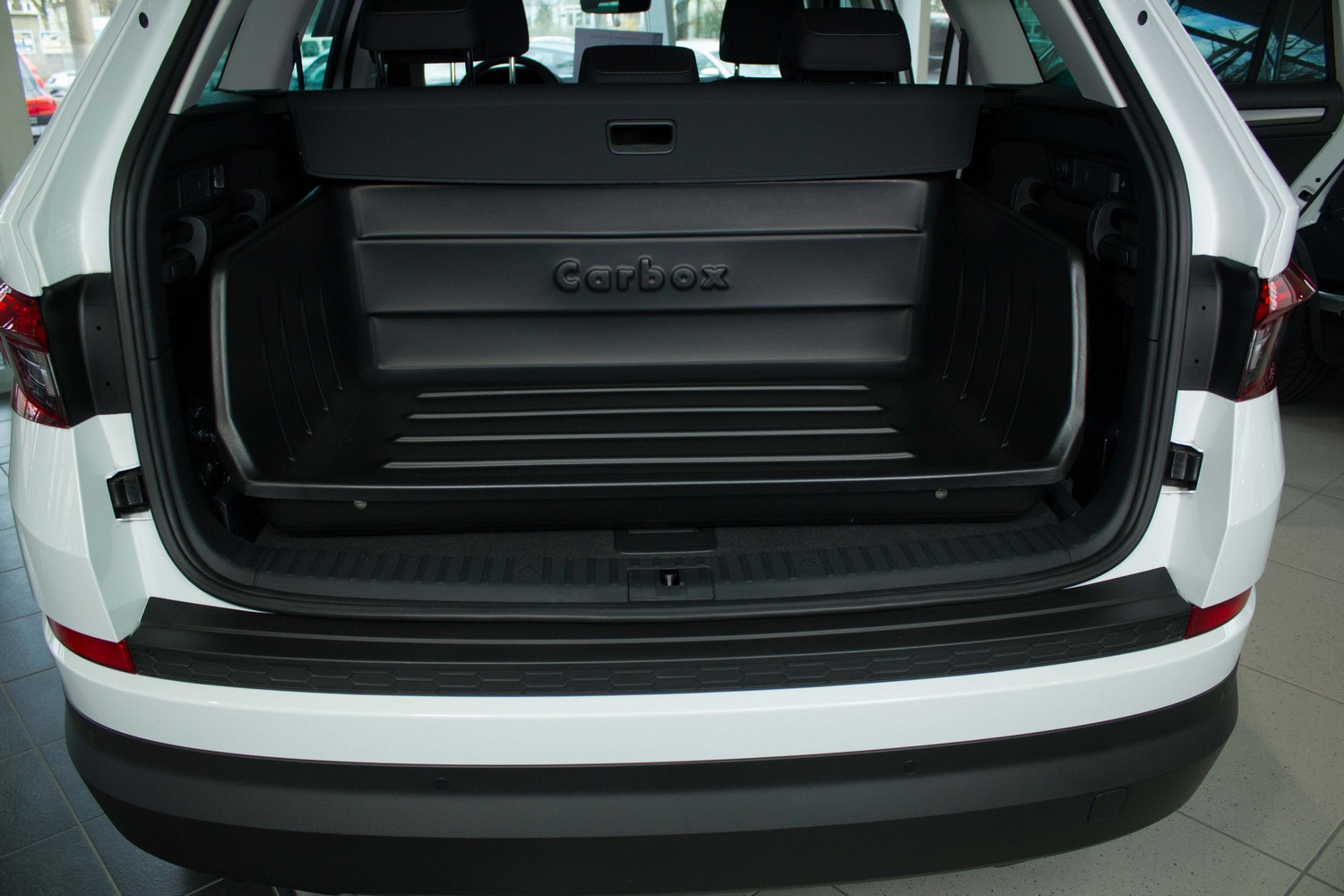 Kofferraumwanne passend für Skoda Kodiaq (NS) 2017-2023 Boot-Guard 106 x 90 hochwandig