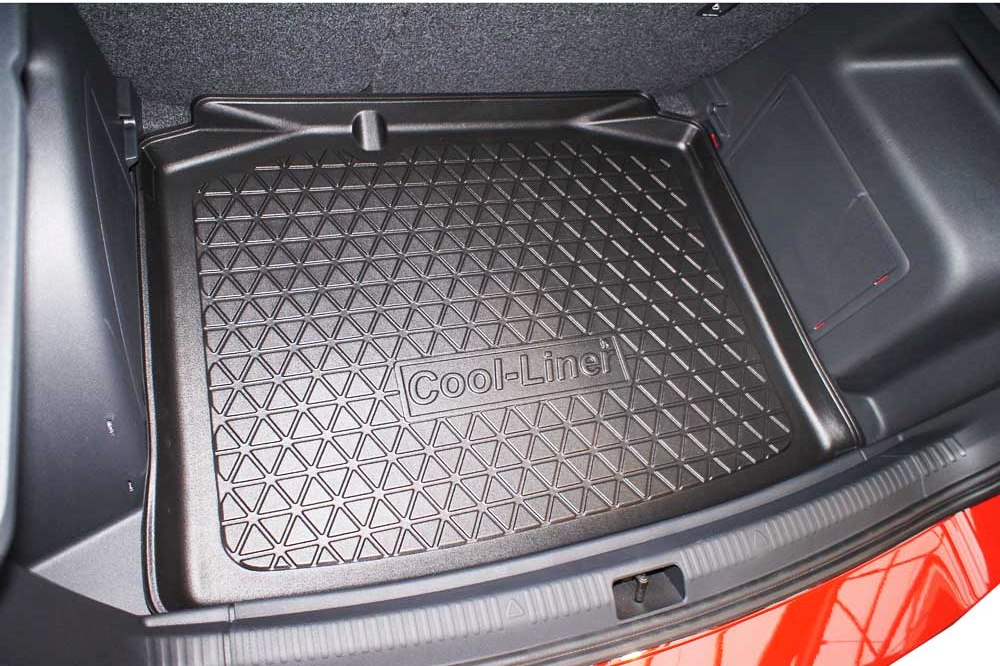 Boot mat Skoda Rapid Spaceback (NH1) 2013-2019 5-door hatchback Cool Liner anti slip PE/TPE rubber