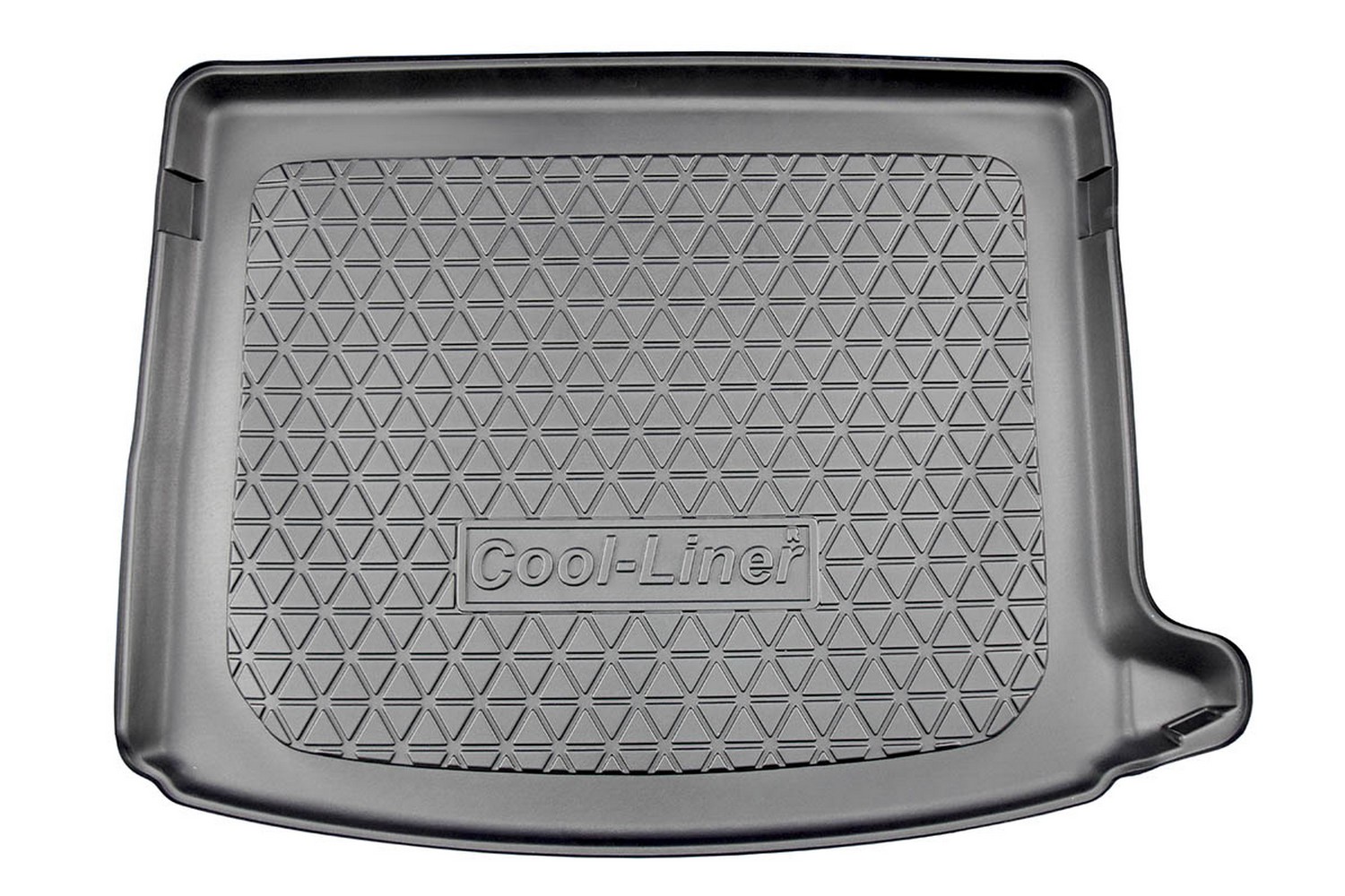 Boot mat suitable for Skoda Scala (NW1) 2019-present 5-door hatchback Cool Liner anti slip PE/TPE rubber