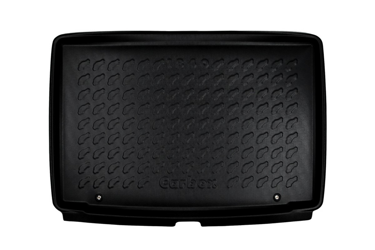 Boot mat Skoda Yeti (5L) 2009-2014 Carbox Form PE rubber black