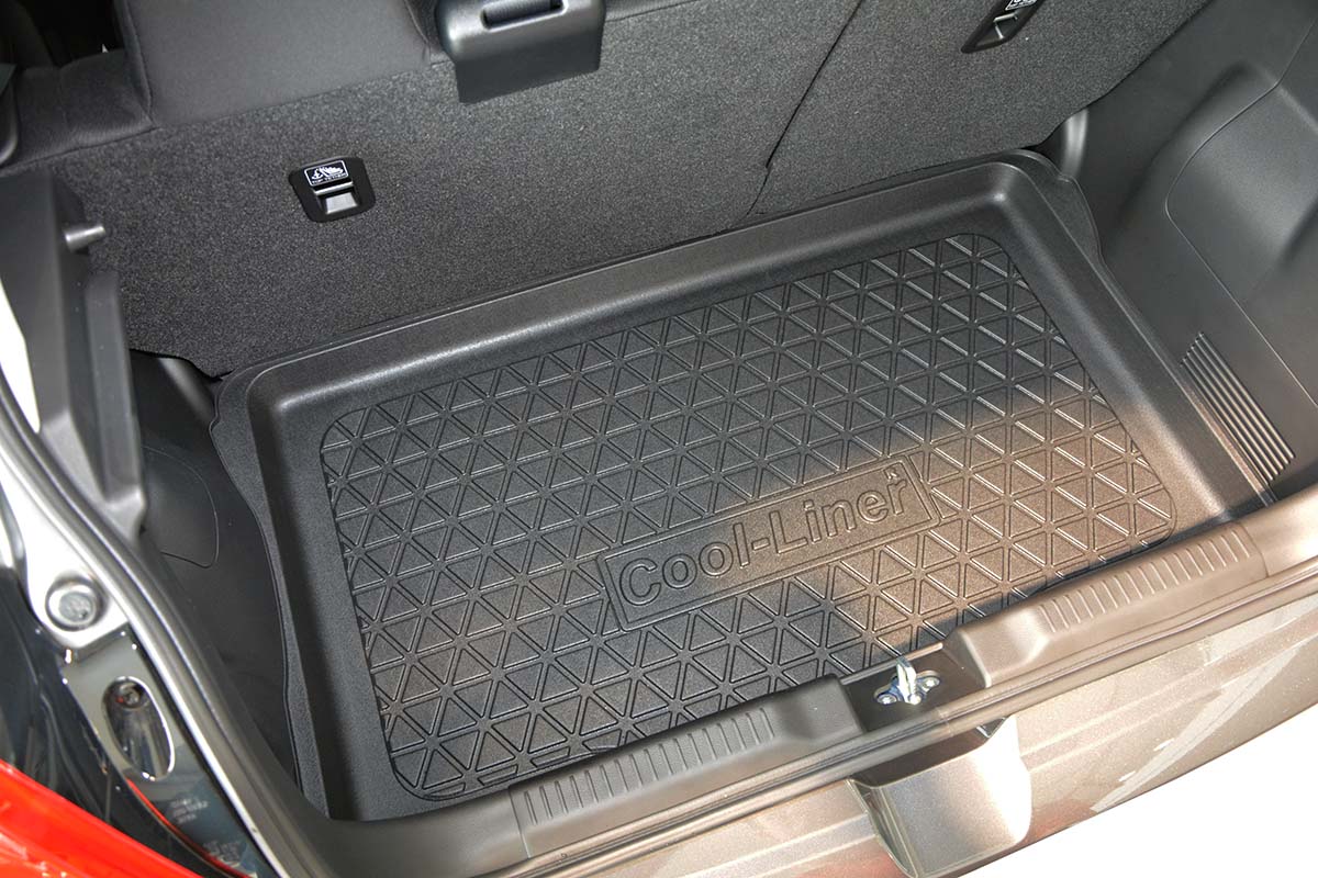 Boot mat Suzuki Swift (AZ-A2L) 2017-present 5-door hatchback Cool Liner anti slip PE/TPE rubber