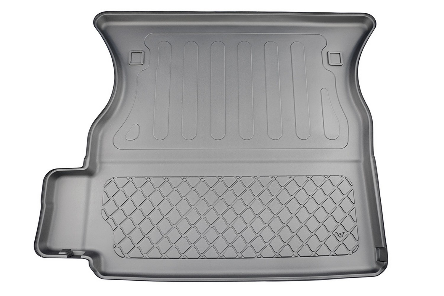 Boot mat suitable for Tesla Model X 2021-present Guardliner anti slip PE/TPE rubber