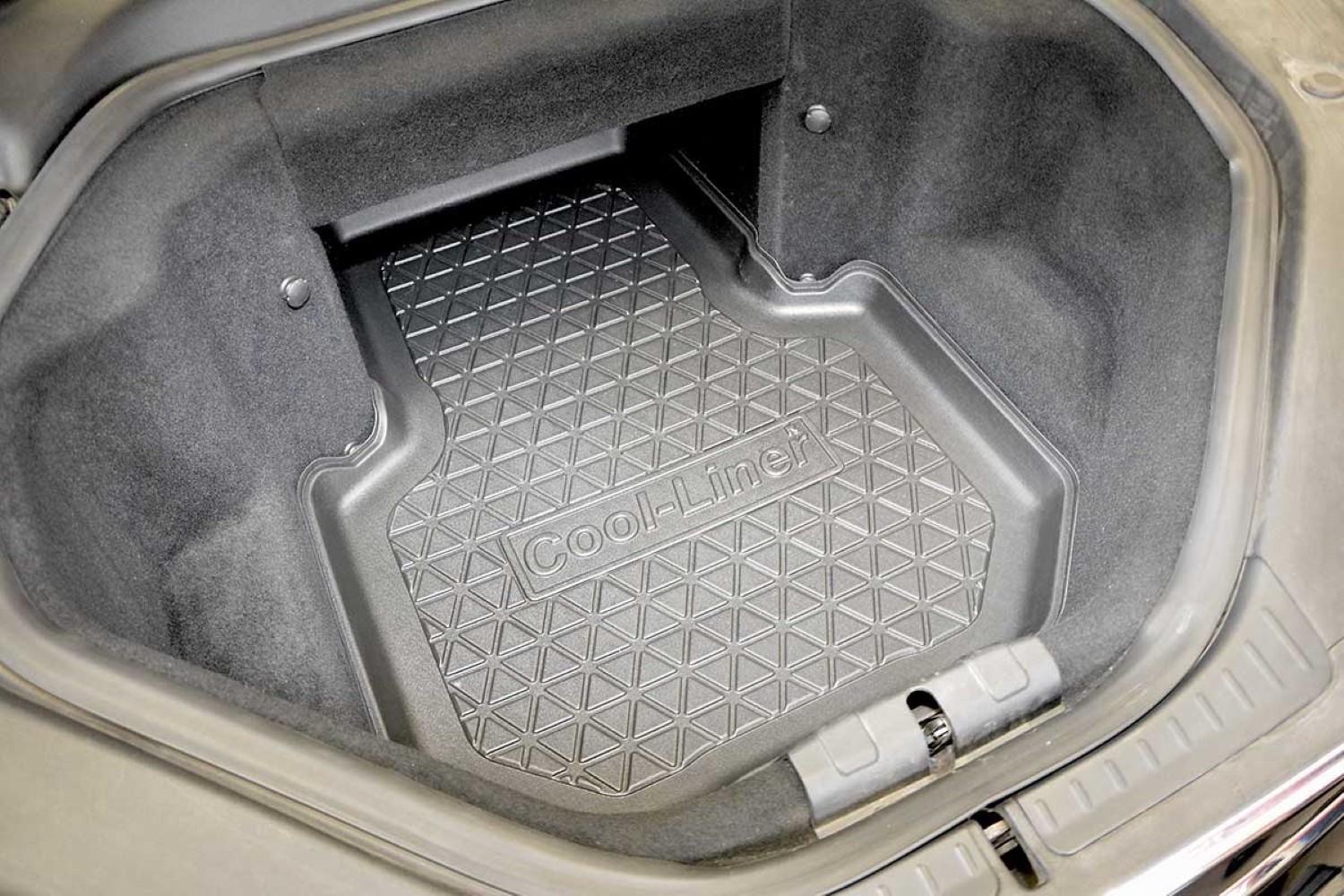 Kofferraumwanne passend fur Tesla Model S 2012 heute 5 Turer Schragheck Cool Liner anti rutsch PE TPE Gummi