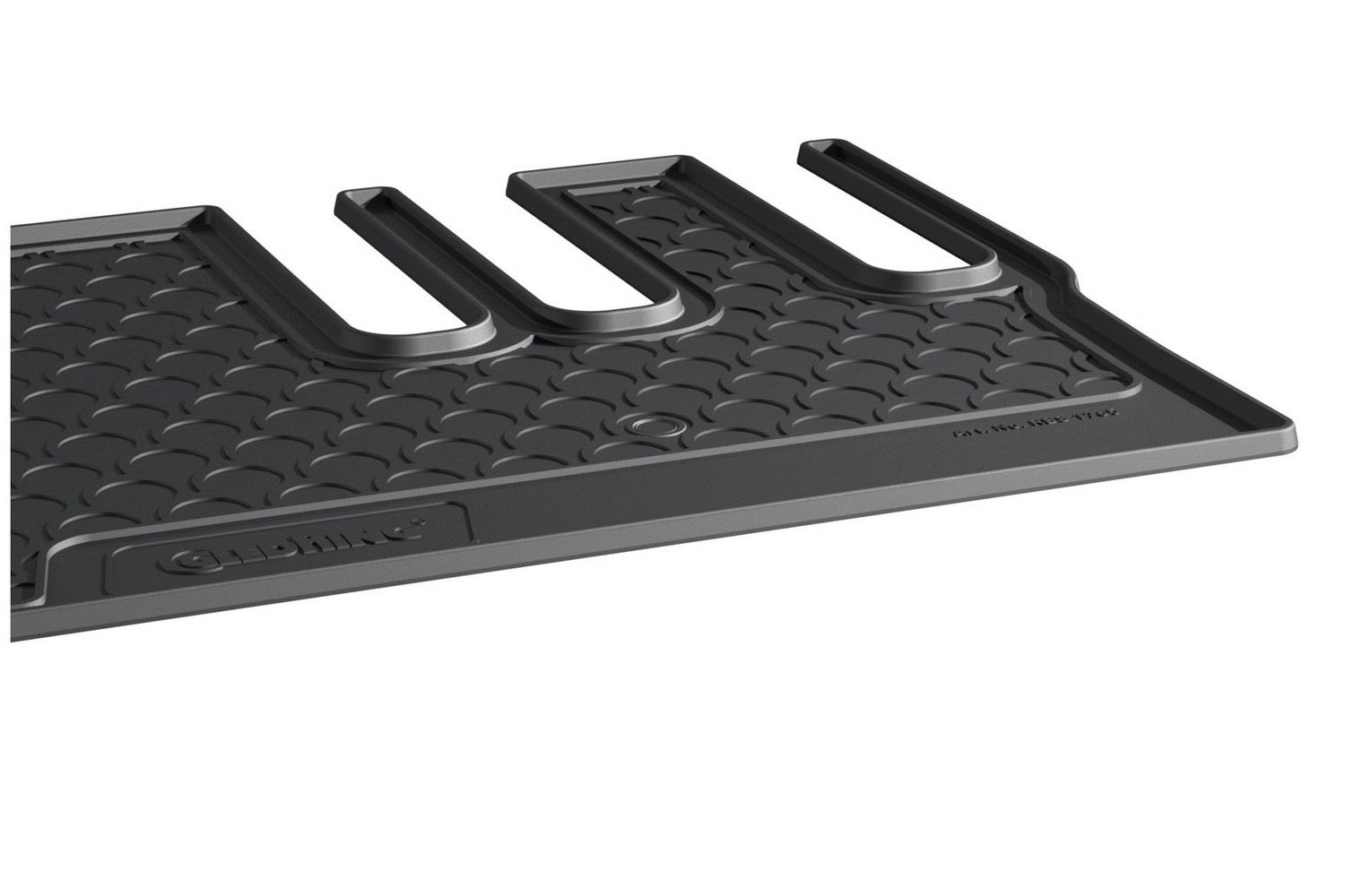 Boot mat suitable for Toyota ProAce Verso II 2016-present anti slip Rubbasol rubber (3) Boot mat suitable for Toyota ProAce Verso II 2016-present anti slip Rubbasol rubber (3)