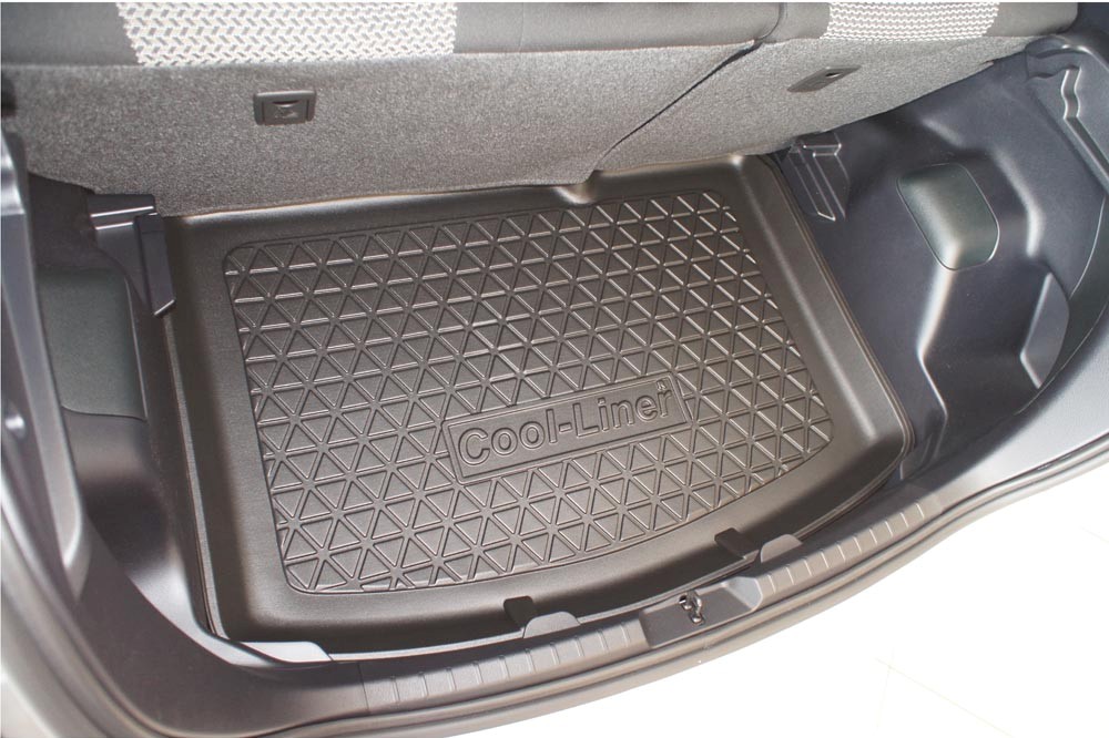 Boot mat Toyota Yaris (XP13) 2011-2020 3 & 5-door hatchback Cool Liner anti slip PE/TPE rubber