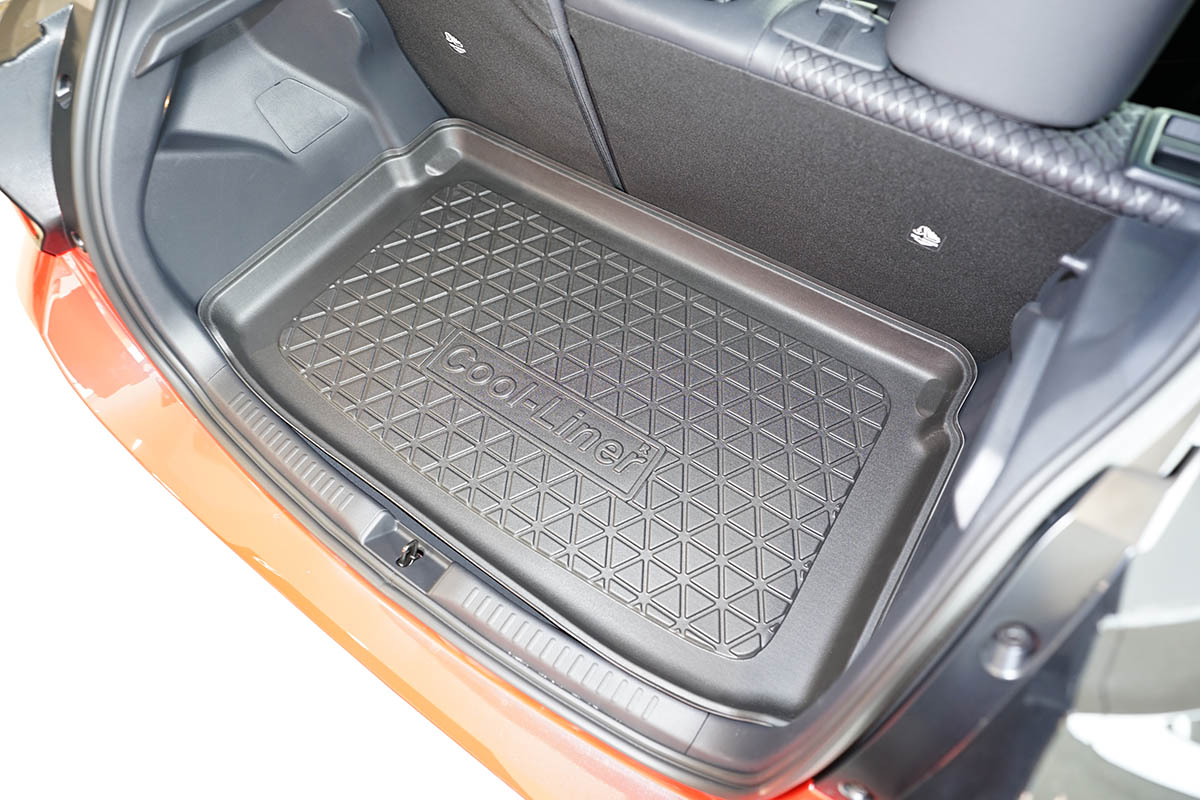 Organisateur De Coffre Voiture YYTERI Pour Toyota Yaris 4 GR Cross Hybride (2020-2025) - Cuir Noir, Pliable