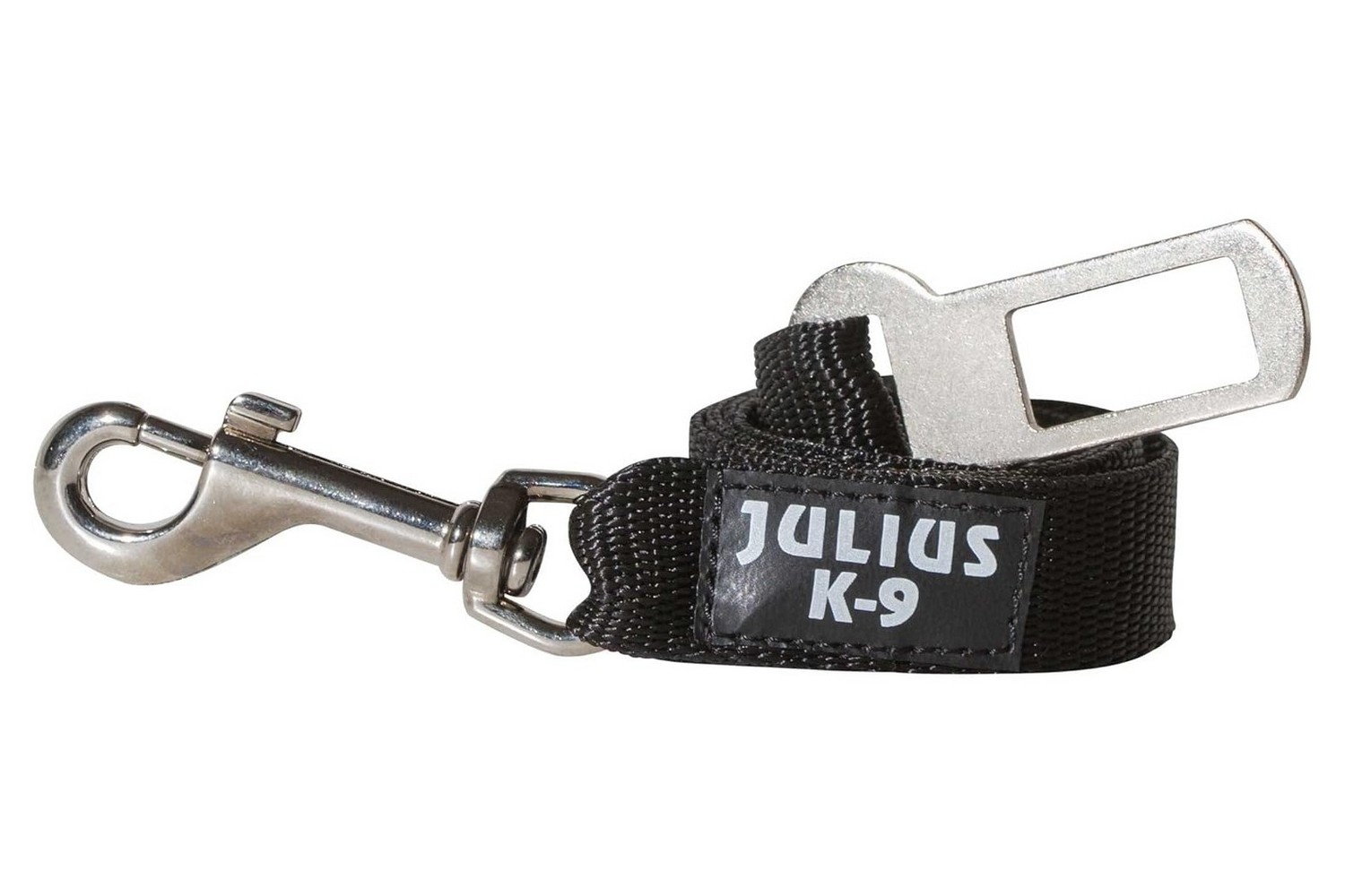 Hunden-Sicherheitsgurt mit Schnalle Julius-K9 schwarz L