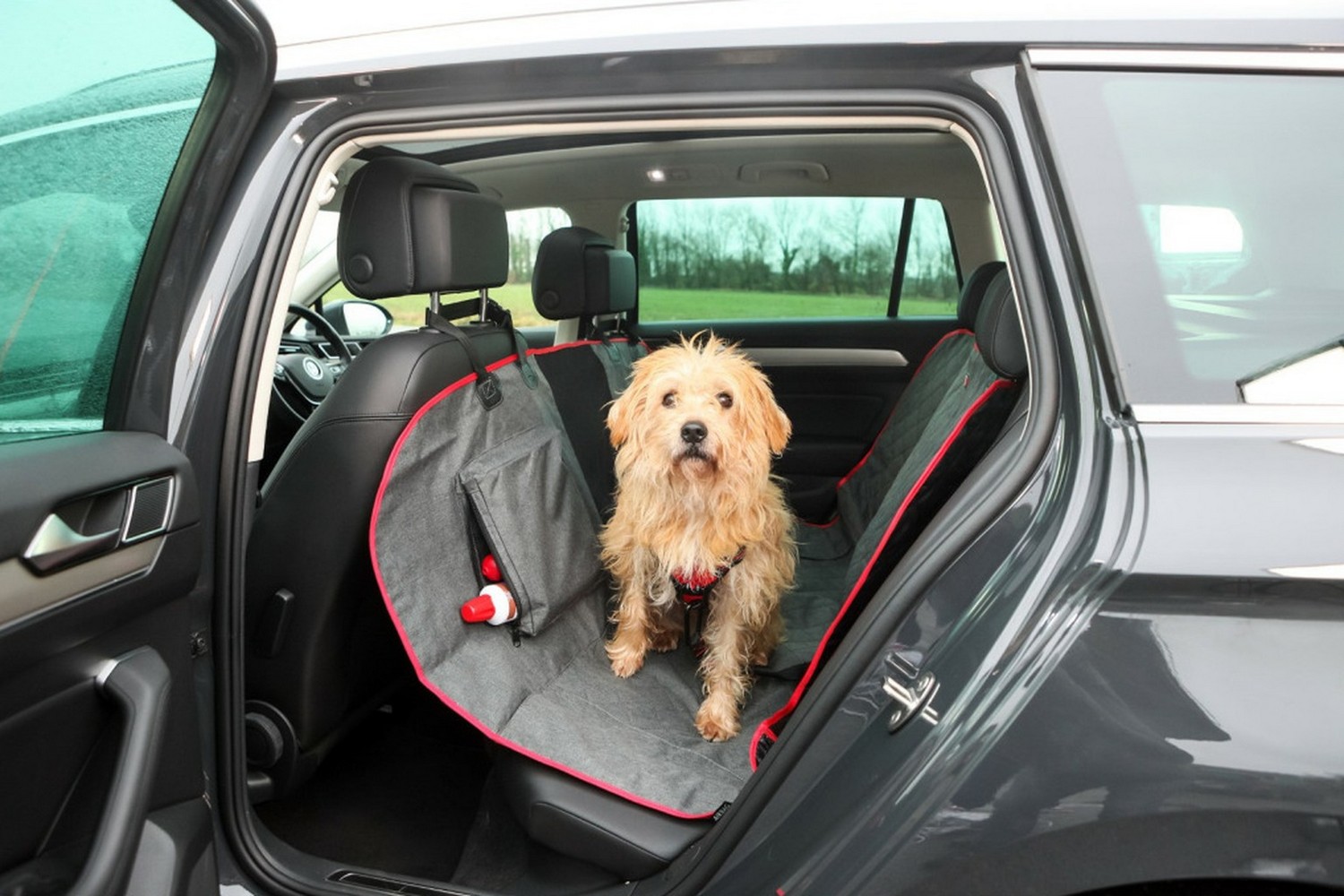 Car bench seat cover KONG 2-in-1 with hammock (6) Car bench seat cover KONG 2-in-1 with hammock (6)