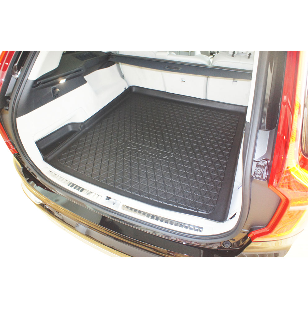 Boot mat Volvo XC90 II 2015-present Cool Liner anti slip PE/TPE rubber