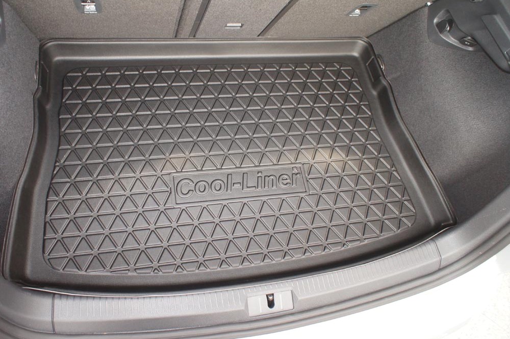 Tapis de coffre Volkswagen Golf VII (5G) 2012-2020 3 & 5 portes bicorps Cool Liner antidérapant PE/TPE caoutchouc