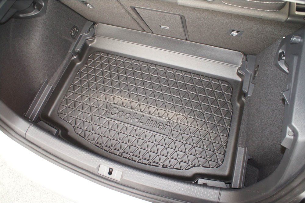 Tapis de coffre Volkswagen Golf VII (5G) 2012-2020 3 & 5 portes bicorps Cool Liner antidérapant PE/TPE caoutchouc
