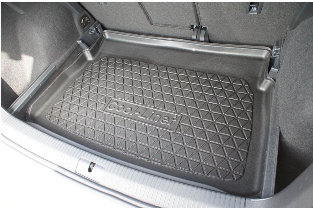 Tapis de coffre Volkswagen Golf VII Sportsvan (5G) 2014-2020 Cool Liner antidérapant PE/TPE caoutchouc