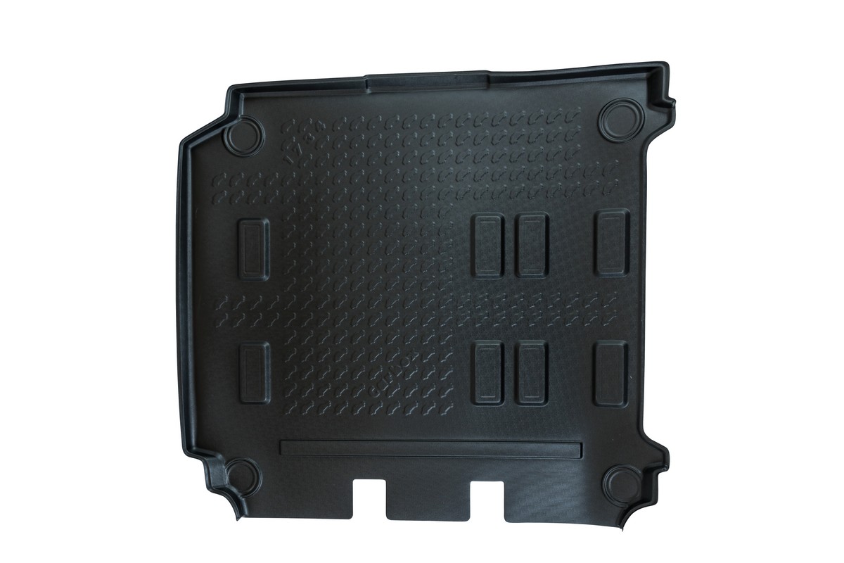 Tapis de coffre Volkswagen Transporter T5 2003-2015 Carbox Form PE caoutchouc noir