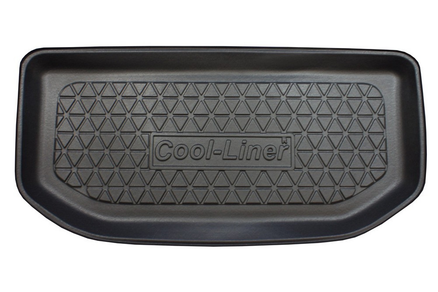 Boot mat suitable for Volkswagen up! 2011-present 3 & 5-door hatchback Cool Liner anti slip PE/TPE rubber