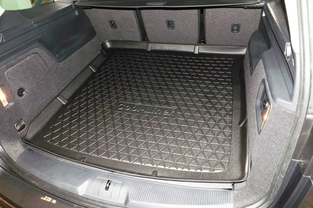Boot mat Volkswagen Sharan II (7N) 2010-2022 Cool Liner anti slip PE/TPE rubber