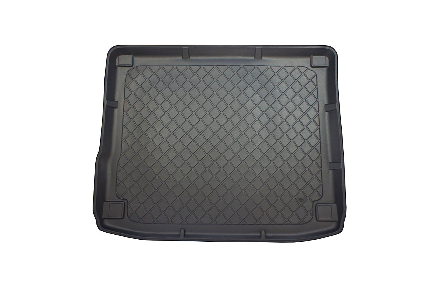 Boot mat suitable for Volkswagen Touareg II (7P5) 2010-2018 Guardliner anti slip PE/TPE rubber