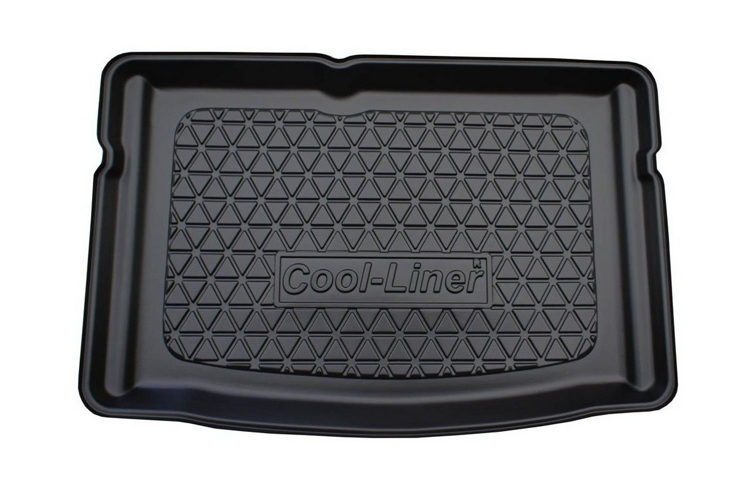 Boot mat suitable for Volkswagen up! 2011-present 3 & 5-door hatchback Cool Liner anti slip PE/TPE rubber