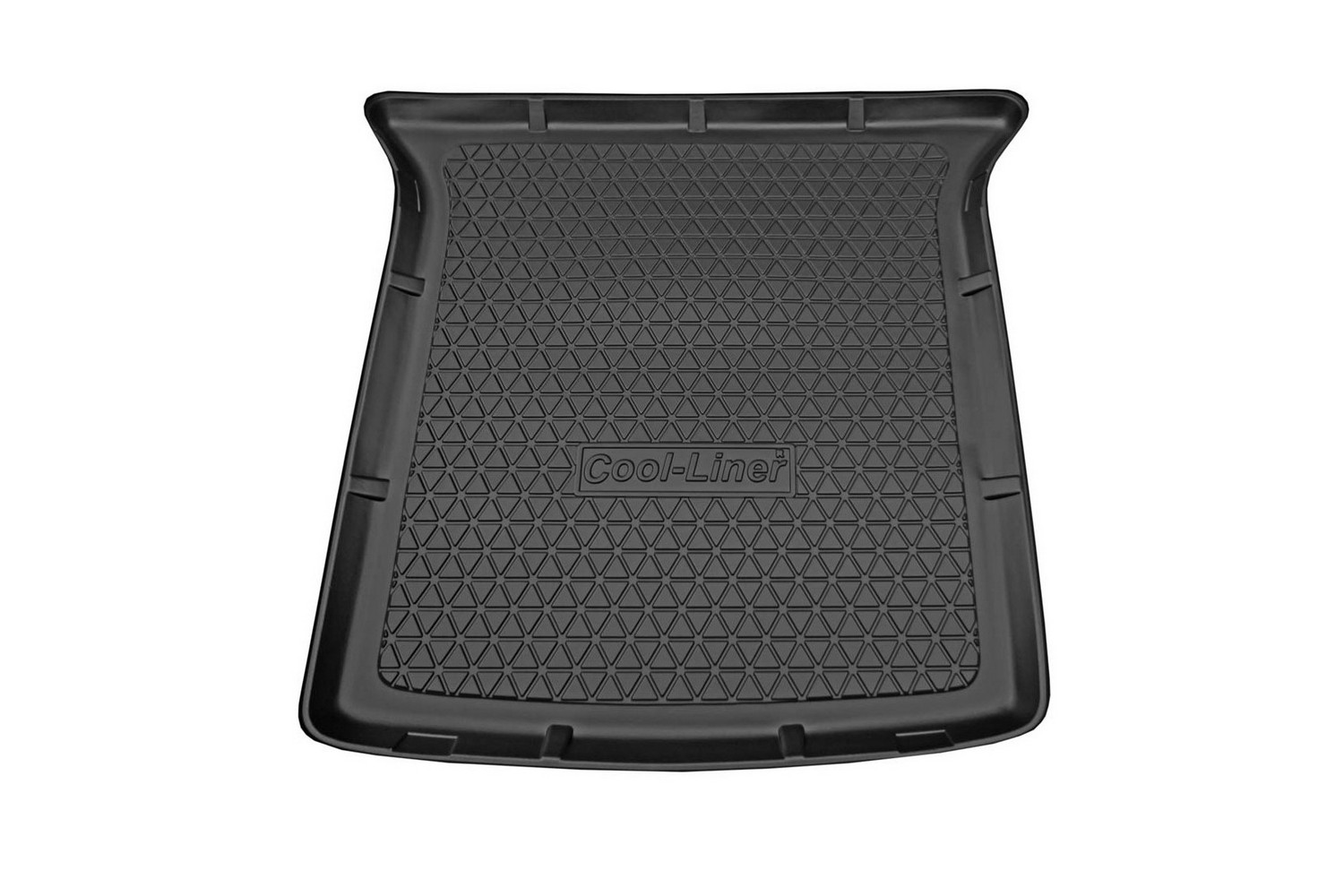 Boot mat suitable for Volkswagen Sharan II (7N) 2010-present Cool Liner anti slip PE/TPE rubber