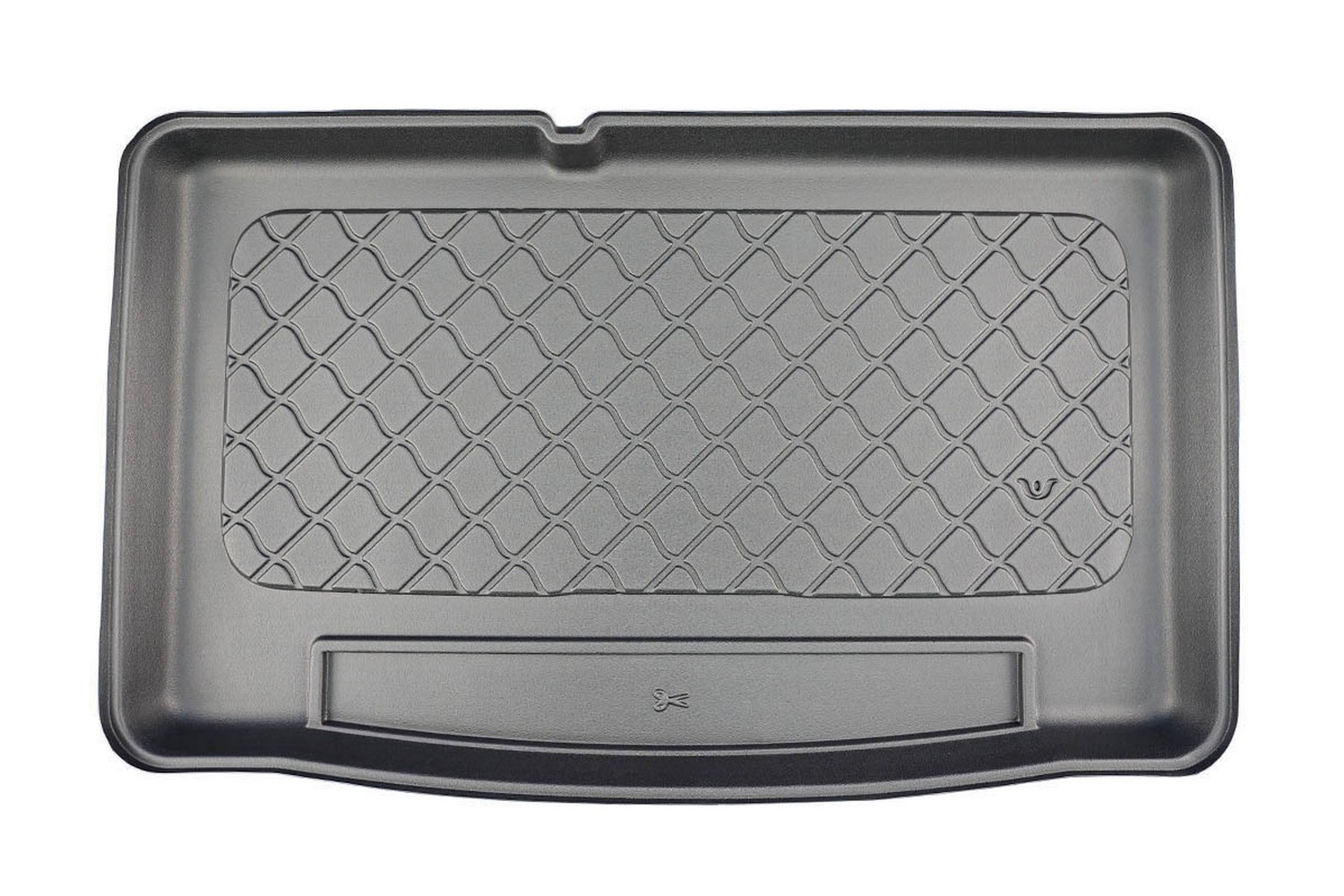 Boot mat suitable for Volkswagen up! 2020-present 5-door hatchback Guardliner anti slip PE/TPE rubber
