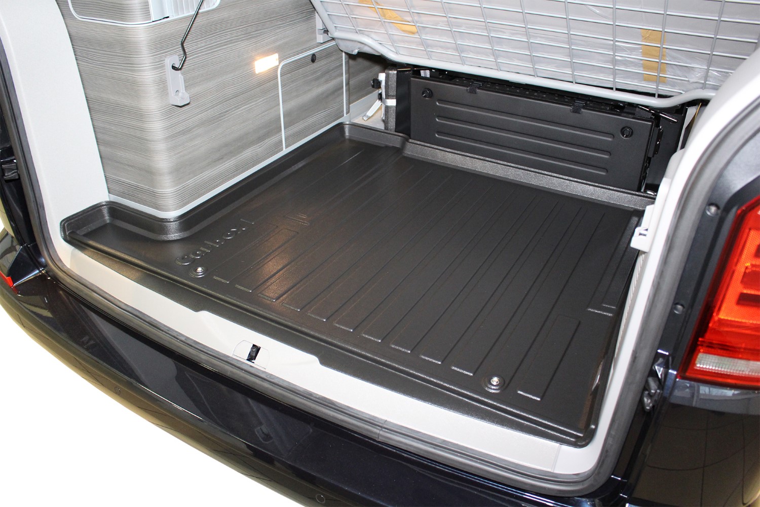 Gastraum Kofferraum Gummimatte PVC abwaschbar passend für VW T6
