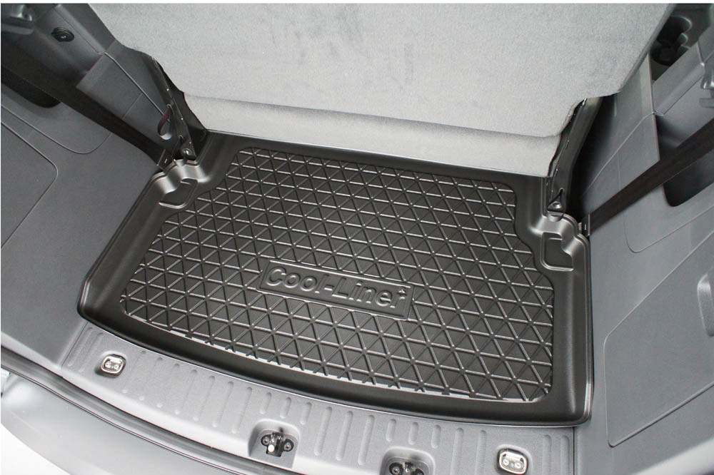Tapis de coffre Volkswagen Caddy Maxi (2K) 2007-2020 Cool Liner antidérapant PE/TPE caoutchouc