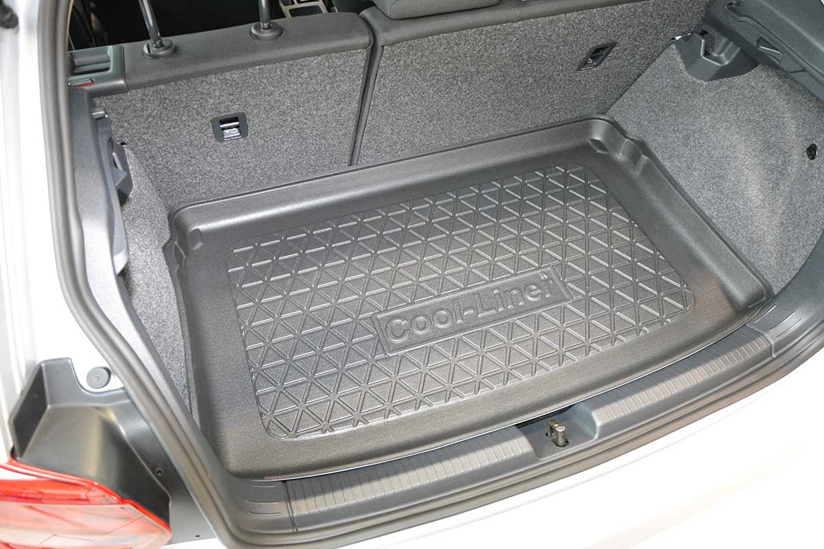 Kofferbakmat Volkswagen Polo VI (AW) 2017-heden 5-deurs hatchback Cool Liner anti-slip PE/TPE rubber