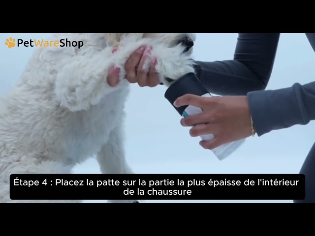 Comment mettre les chaussures pour chien Goo-eez FR