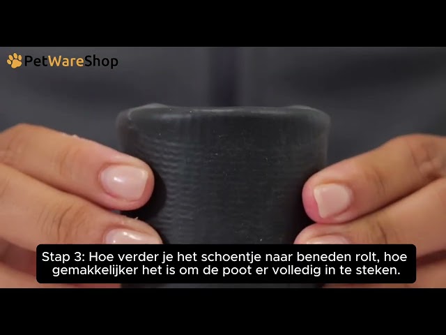 Hoe trek je Goo-eez hondenschoenen aan NL